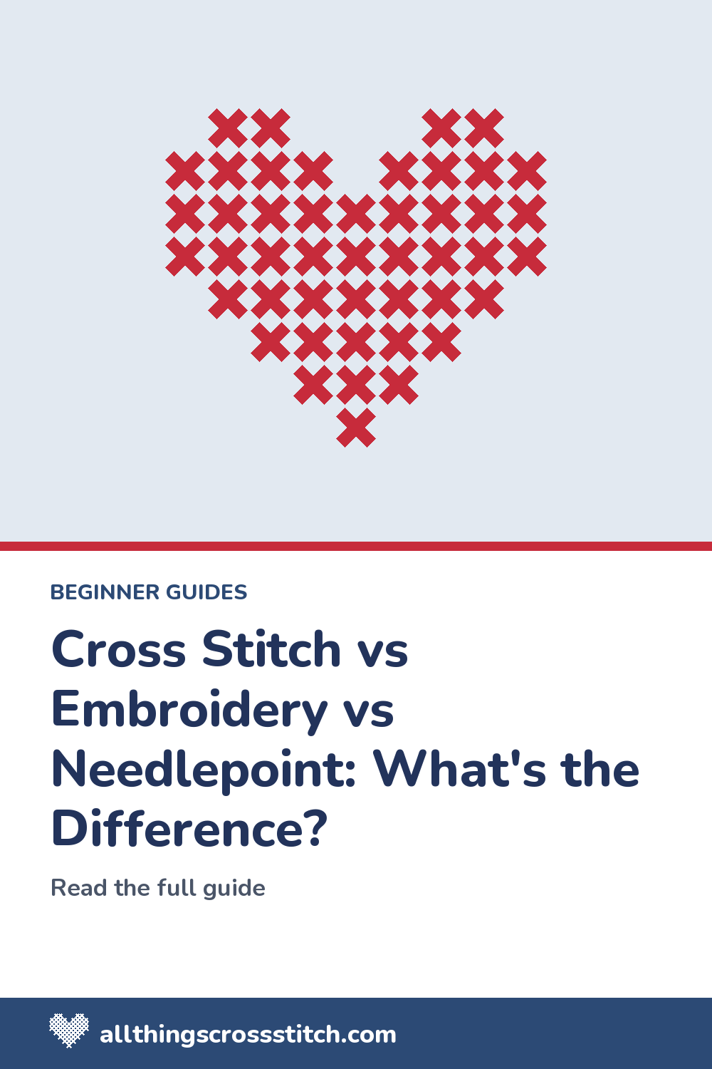 Cross Stitch vs Embroidery vs Needlepoint: What’s the Difference?